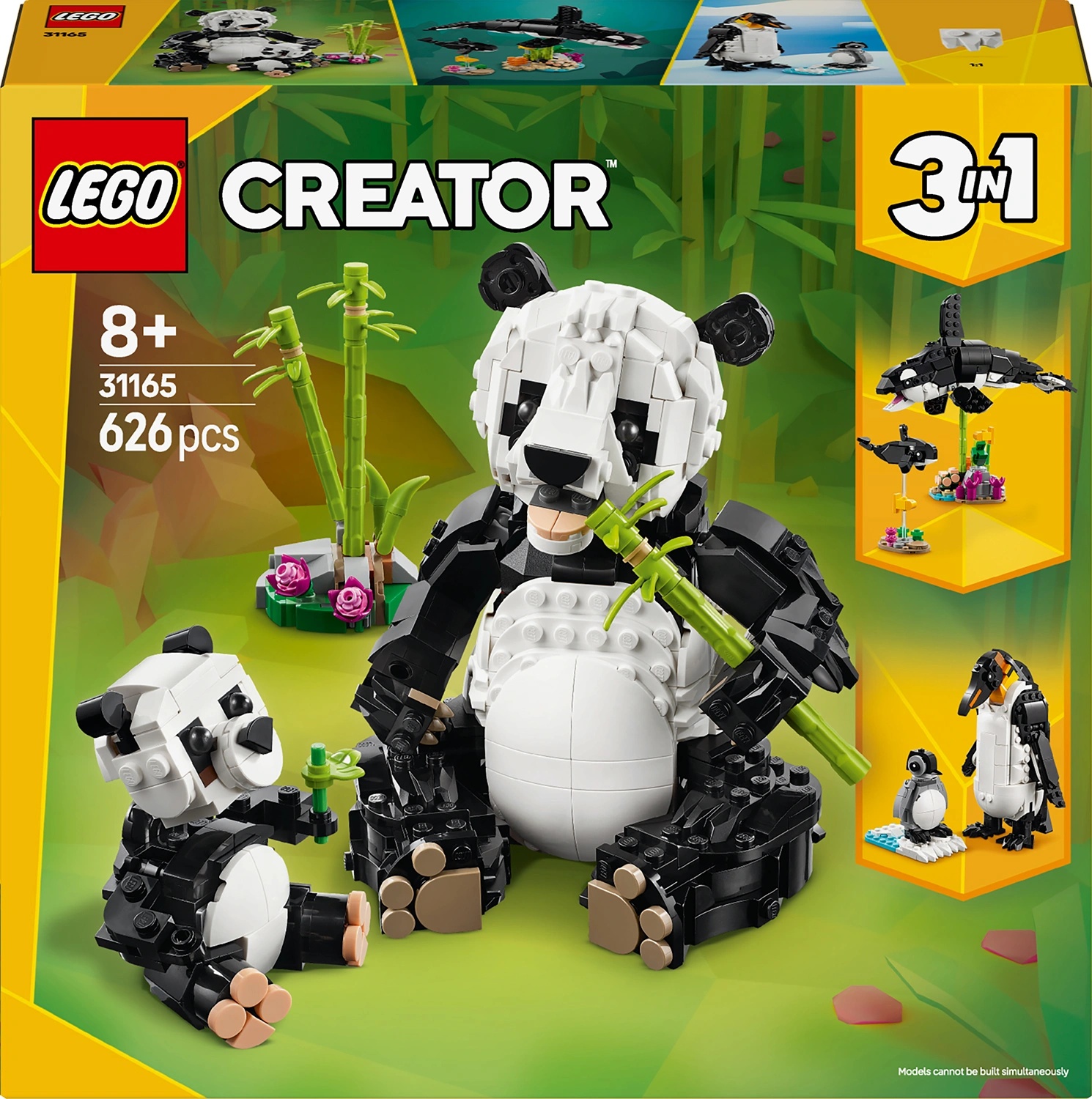 LEGO® Creator 3-in-1 - Wild Animals: Panda Family (31165) от 30,99