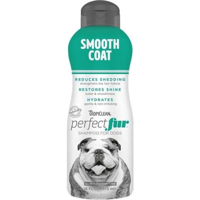 Tropiclean TROP sampon pro perfektne hladkou srst pro psy 473ml