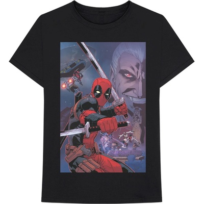 Marvel tričko Deadpool Composite čierne