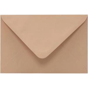 KASKAD Цветни пликове KASKAD LC/6 enyvated 114x162mm 16 mocha 50 броя 00416 (00416)