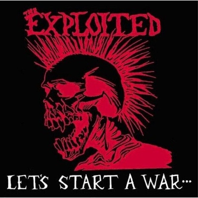 The Exploited - Let's Start A War. . . (Clear Coloured) (PHD Exclusive) (LP) (8055515237733)