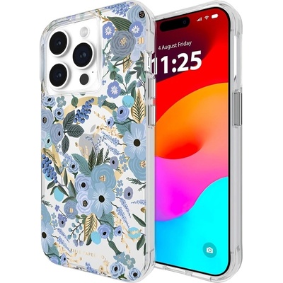 Case-Mate Калъф Case-Mate - Rifle Paper Garden Party Blue MagSafe, iPhone 15 Pro Max (RP051610)