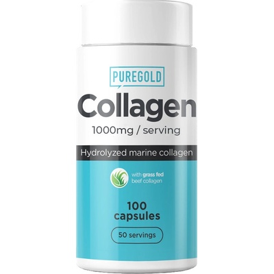 PureGold Hydrolizovaný Rybí Kolagen 100 kapsúl