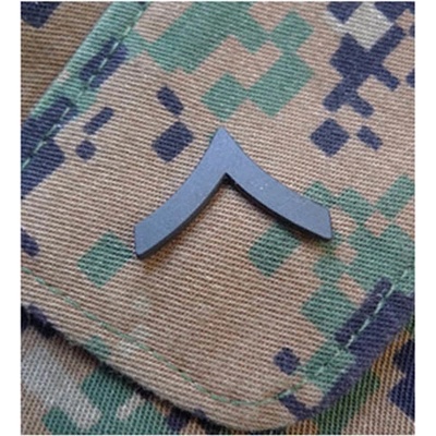 Armáda U.S. Odznak hodnostní USMC - PFC. pár - ČERNÝ Barva: Černá