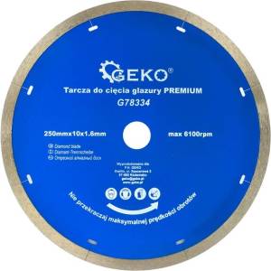 GEKO Диамантен диск за порцелан и керамика 200x1, 6x22, 2x10mm 61925 (G78334)