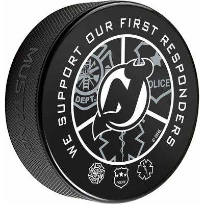 Mustang Puk New Jersey Devils NHL Printed First Responders