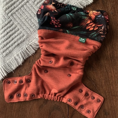 Woolberry SIO Merino wool cover, side snap November