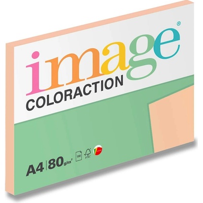 Papír barevný A4 80 g Image Coloraction SA24 Savana meruňková 100 ks
