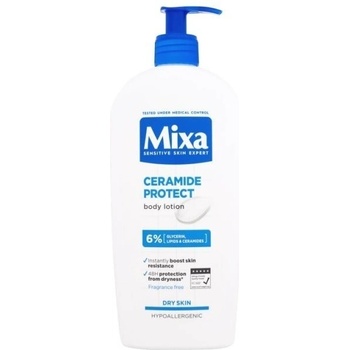 Mixa Ceramide Protect telové mlieko pre suchú až veľmi suchú pokožku 400 ml
