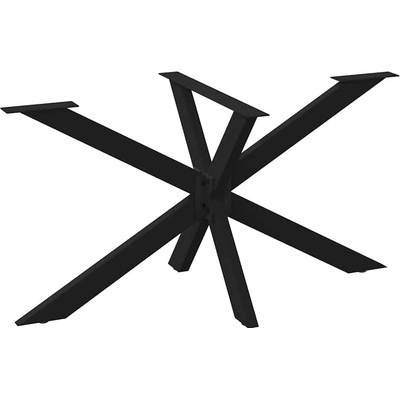 Omaxi 317766 Noha jídelního stolu ve tvaru pavouka černá 150 x 78 x 72-73 cm ocel – Zboží Dáma
