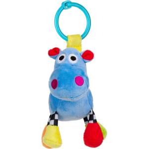 Canpol babies Мека дрънкаща играчка Canpol - Crazy Animals, хипопотамче (2/284e) - ozone