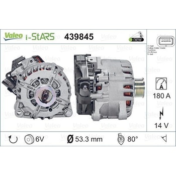 Alternátor VALEO 439845