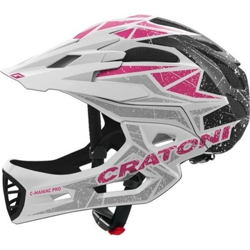 Cratoni C-Maniac Pro white/grey/pink Glossy 2022