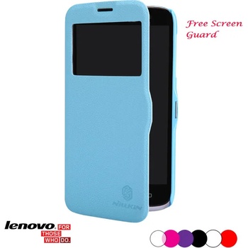 Image 1 of Lenovo A859 Window Wallet Кожен Калъф + Протектор