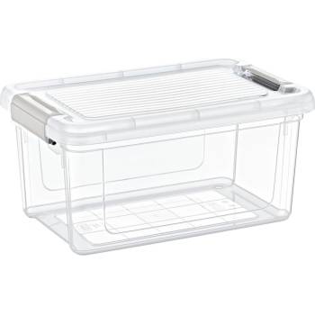 Image 1 of КУТИЯ ЗА СЪХРАНЕНИЕ PPRC 5000мл 29x19x14см ПРОЗРАЧНА (027100480)