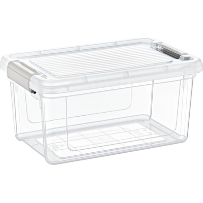 КУТИЯ ЗА СЪХРАНЕНИЕ PPRC 5000мл 29x19x14см ПРОЗРАЧНА (027100480)