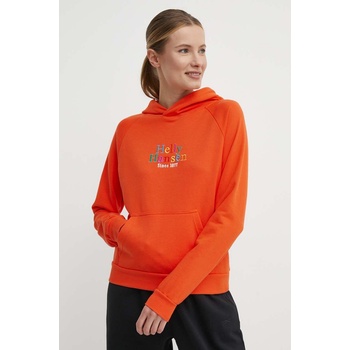 Helly Hansen Суичър Helly Hansen в оранжево с качулка с апликация 54239 (54239)