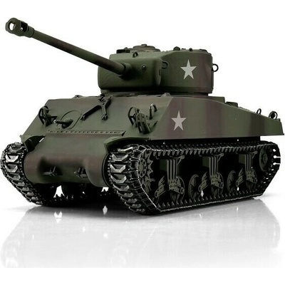 TORRO tank PRE 1/16 RC M4A3 Sherman 76mm maskovacia kamufláž - infra IR - Servo