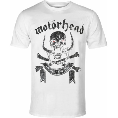 ROCK OFF мъжка тениска Motörhead - March Or Die - БЯЛ - ROCK OFF - MHEADTEE68MW