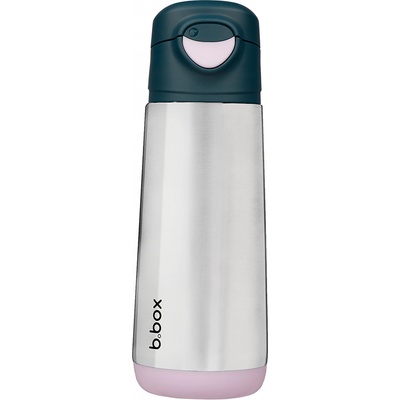 b.box Termoska na pitie šport indigo ružová 500 ml