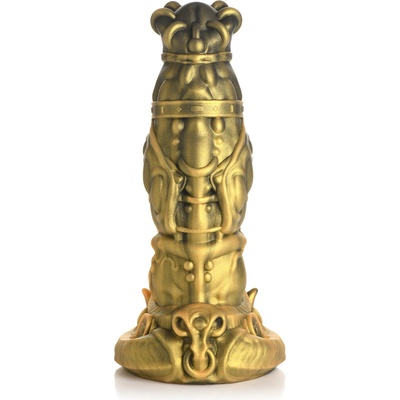 Creature Cocks King Minotaur Silicone Dildo Golden