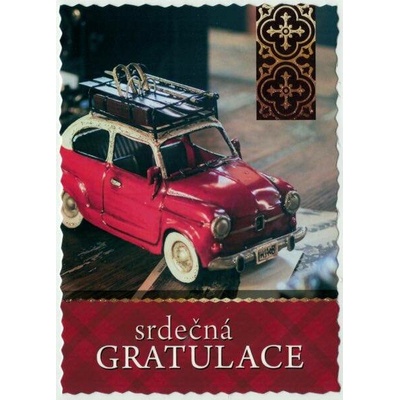 Pohlednice Srdečná gratulace