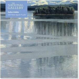 Flame Tree Publishing Puzzle 500 Lake Keitele Akseli Gallen-Kallela