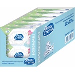 Baby Crema Биоразградими мокри кърпи Baby Crema - 99% вода, 12 х 72 броя (12*2204) - baby