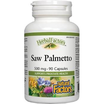 Image 1 of Natural Factors Saw Palmetto 500 mg [90 капсули]