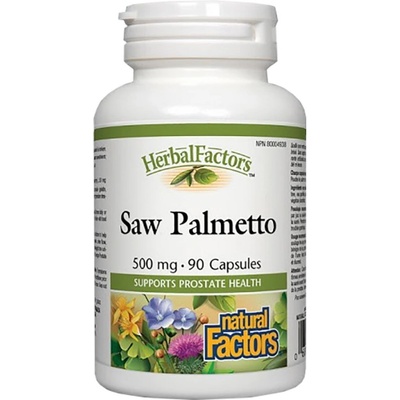 Natural Factors Saw Palmetto 500 mg [90 капсули]