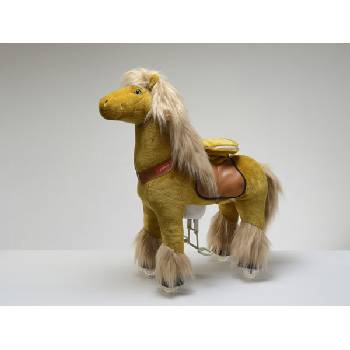 PONNIE Jazdiace kôň Light Brown Royal Horse 80x35x93 cm