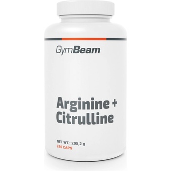 GymBeam Аргинин + Цитрулин 240 капс