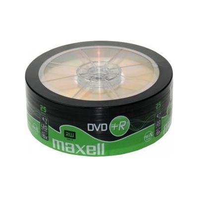 Maxell DVD+R MAXELL, 4, 7 GB, 16x, 25 бр. - (ML-DDVD-plusR4.7-25PK)