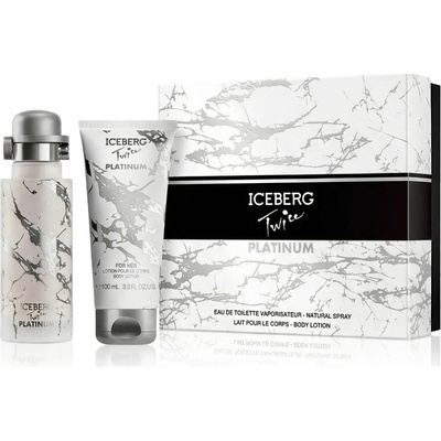 Iceberg Twice Platinum EDT 125 ml + telové mlieko 100 ml