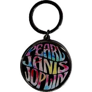 Janis Joplin Pearl Emblem Colour Ключодържател (JOPKEY01)