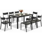 BICA Градински комплект мебели King/Provence антрацитен за 8 души Bica (BC440ANT-8xBC308ANT)