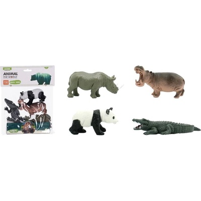 Wiki Zvířátka figurky set 4 ks 12,5 cm
