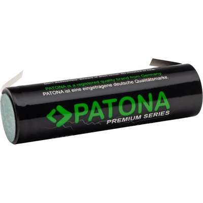 PATONA nabíjecí baterie 18650 Li-lon 3000mAh PREMIUM 3,7V s páskovými vývody pro pájení