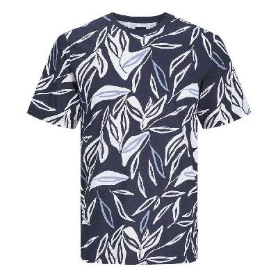 Тениска Jack & jones Summer Leaf short sleeve T-shirt - Multicolor (Night Sky)
