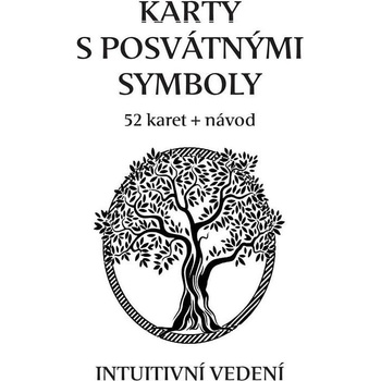 Karty s posvátnými symboly 52 karet + návod - Veronika Kovářová