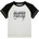 GUESS Бяла тениска с черни ръкави за мини момче Guess Racing