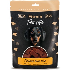 Dibaq Fitmin For Life Пилешко лакомство на мини кубчета за кучета 70 g