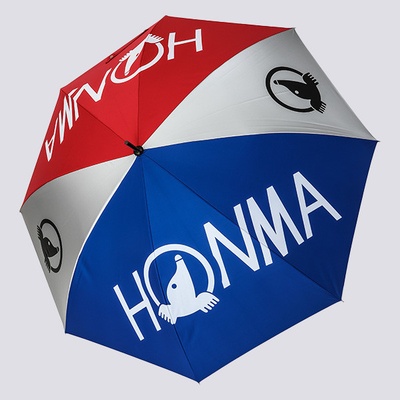 Honma deštník PA12401 0027 červeno modro stříbrný