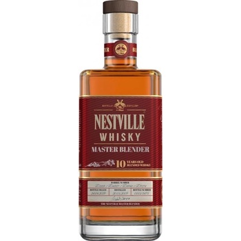 Nestville whiskey Master blender 10y 43% 0,7 l (holá láhev)