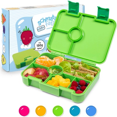 Klarstein Schmatzfatz desiatový box s priehradkami SMF4-litegreen