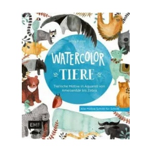 Watercolor-Tiere (ISBN: 9783960933236)