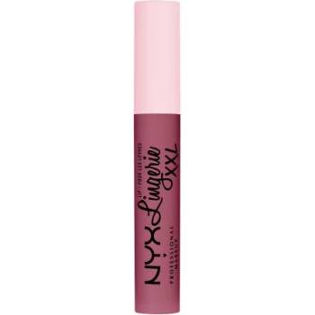 NYX Cosmetics Lip Lingerie XXL дълготрайно матово течно червило 4 ml нюанс 16 Unlaced