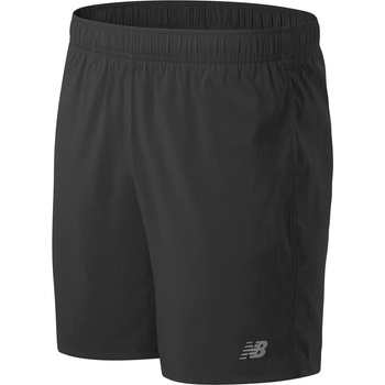 Image 1 of New Balance Мъжки къси панталони New Balance 2 in 1 7 Inch Running Shorts Mens - Black