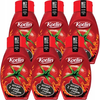 Kotlin Paradajkový kečup z pekla rodu 450 g