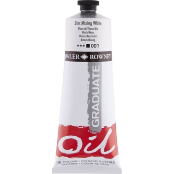 Image 1 of Daler Rowney Graduate Маслена боя Zinc Mixing White 200 ml 1 бр (117200001)